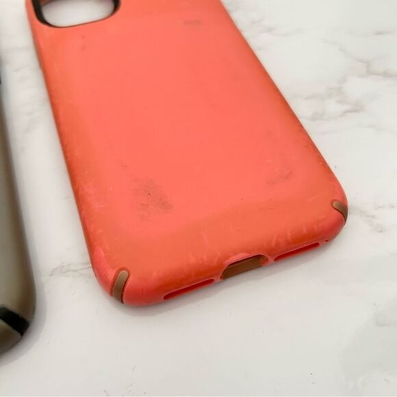 4/$25 Bundle of 2 Speck Presidio Pro Case for iPhone 11 in Grey and Pink - Picture 9 of 12